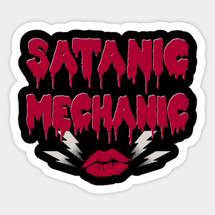 Satanic Mechanic - Rocky Horror Show - Musical Sticker